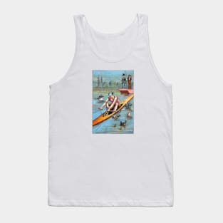 1885 Absent Minded Sculler Tank Top